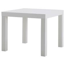 میز لک سفید 55*55